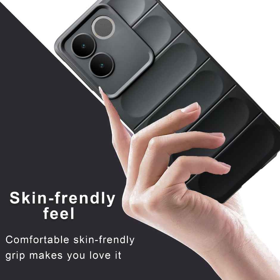 Artistque Case For Iqoo Z7 Pro 5g / Vivo T2 Pro 5g Back Cover | Liquid Stripe Cover Silicone