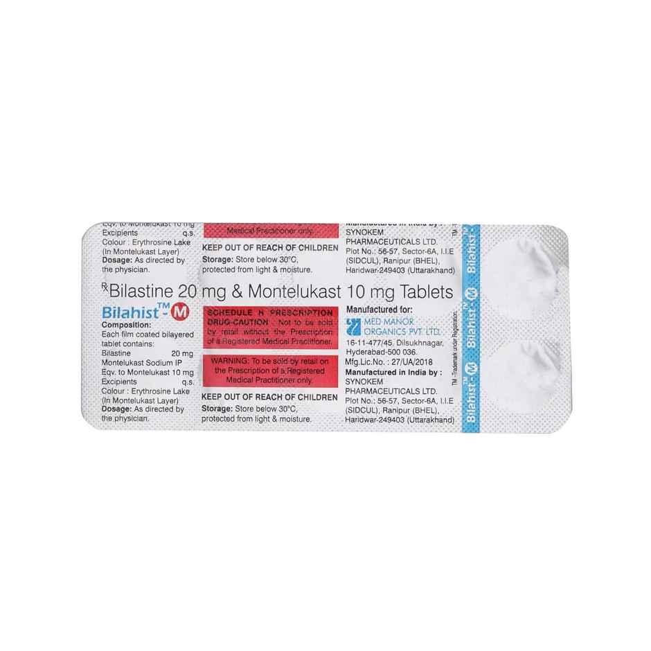 Bilahist M Tablet