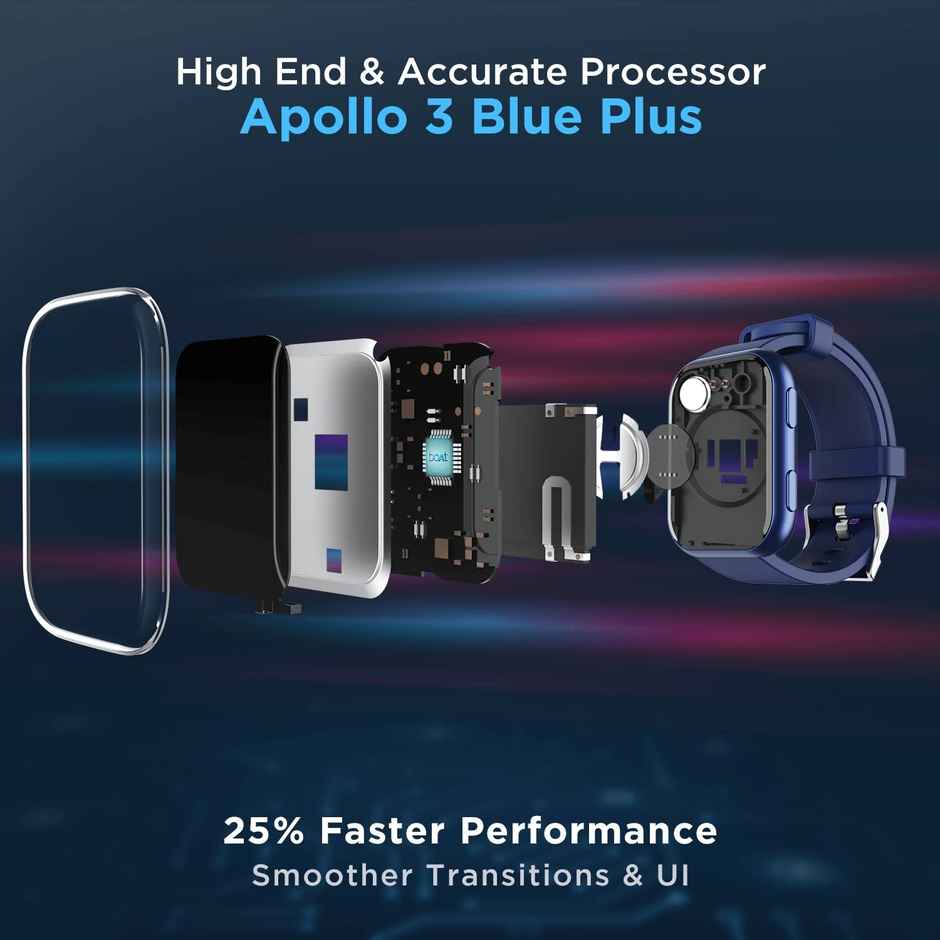 boAt Blaze Smartwatch | 1.75" Display - Deep Blue