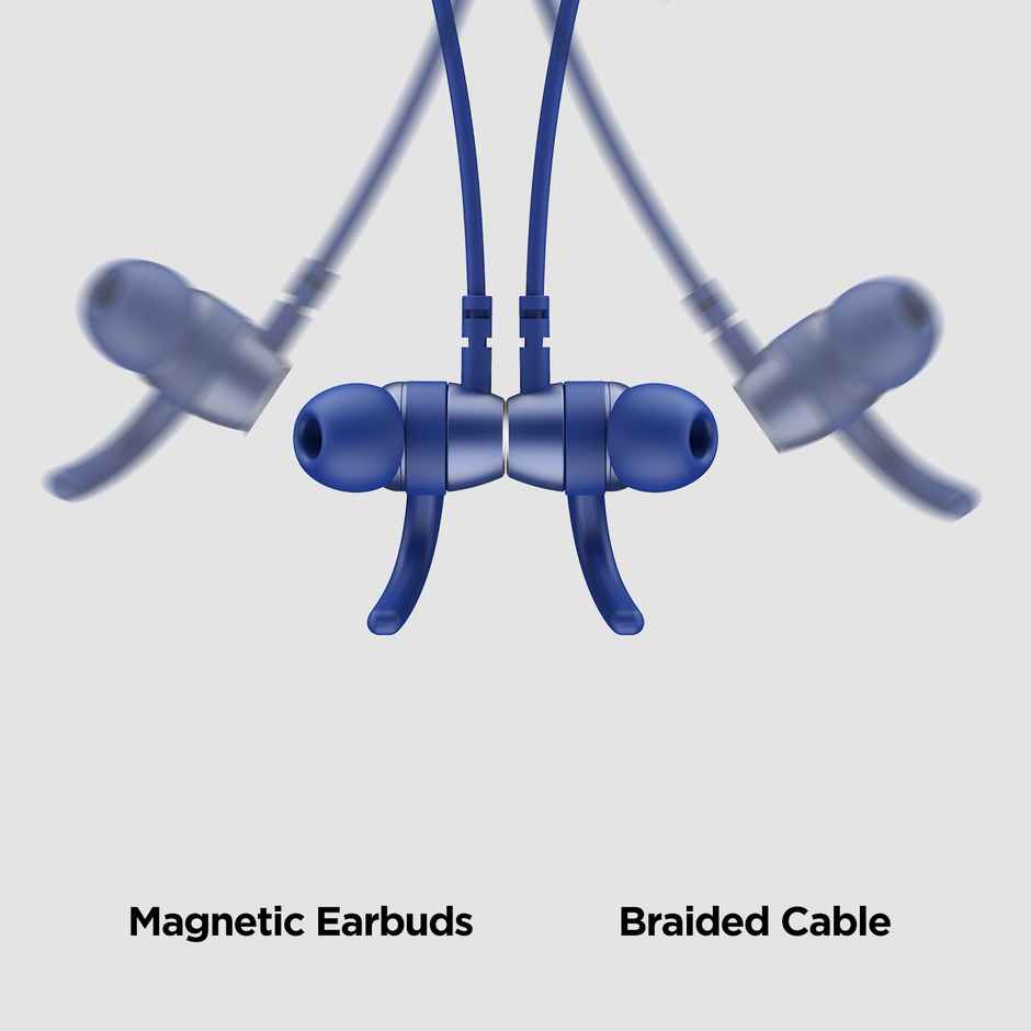 boAt Rockerz 330 Pro BT Neckband w/ 60H Playtime, ASAP Charge & ENx Tech (Navy Blue)