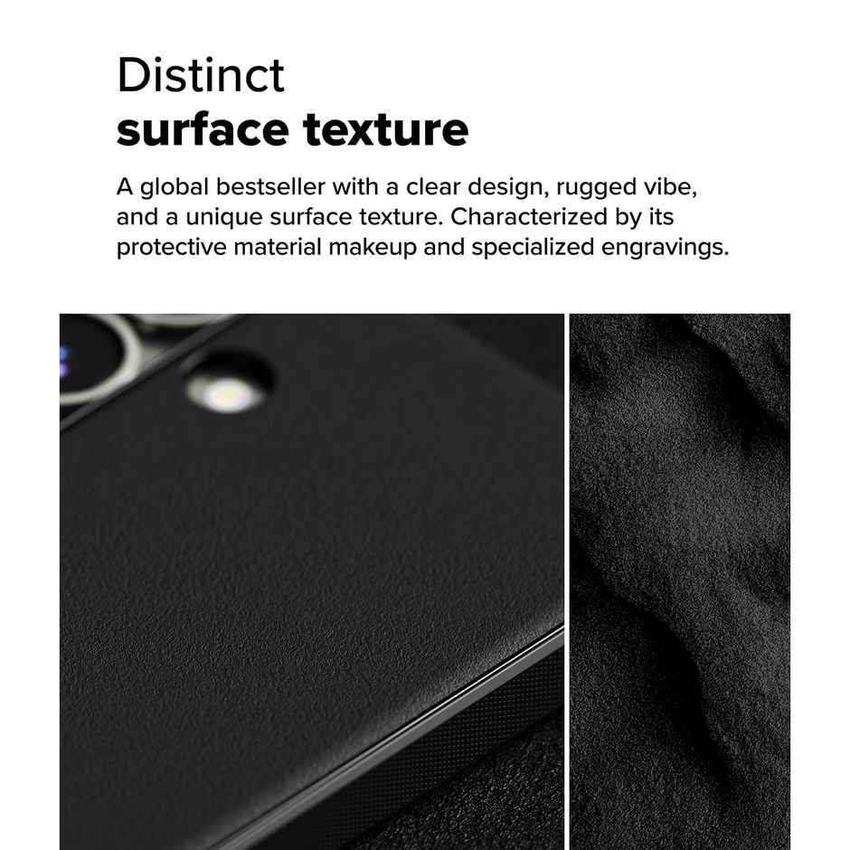 Ringke Samsung Galaxy S25 Back Cover Case | Onyx - Black