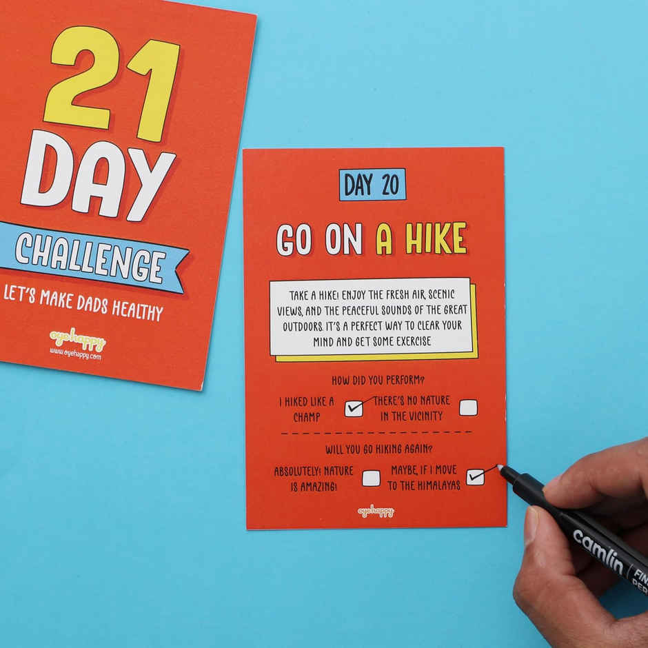 Oye Happy 21-Day Fitness Challenge For Dads