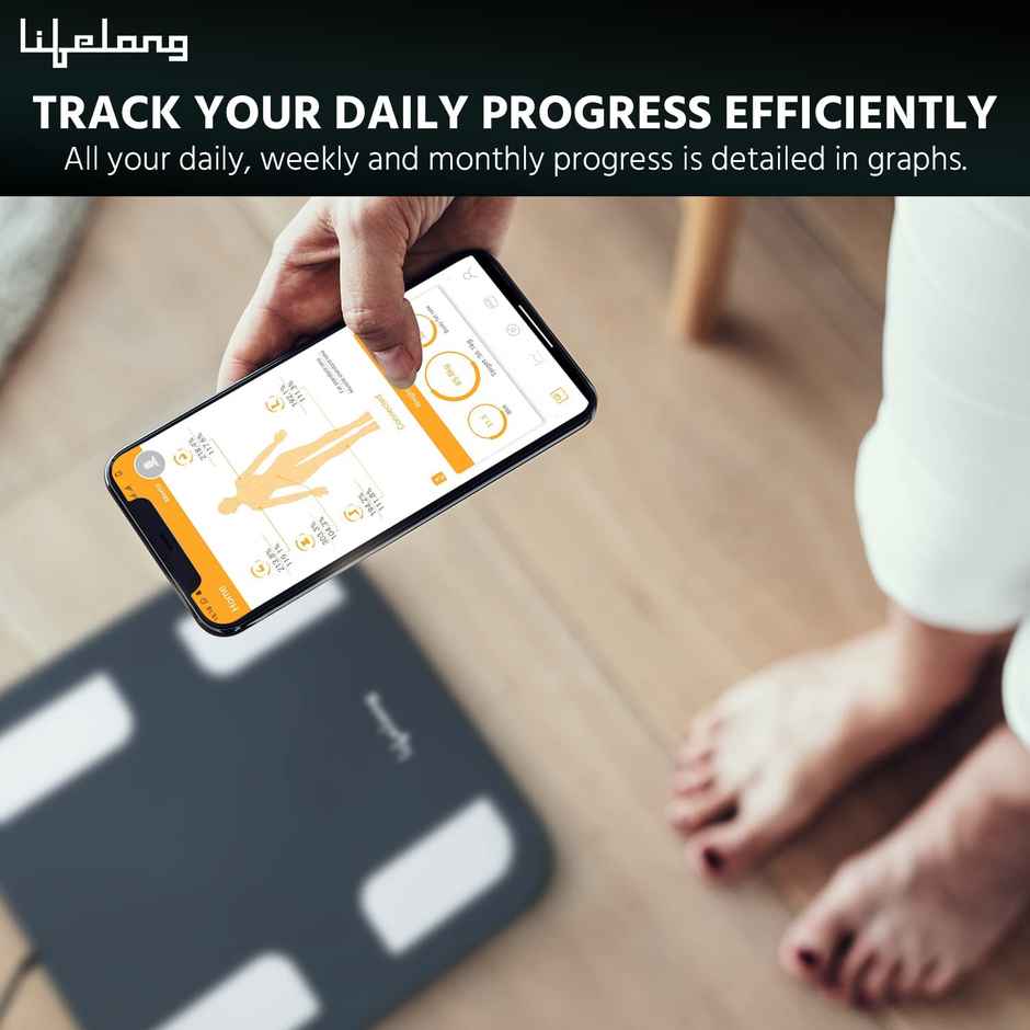 Lifelong 8 LLWS126 Digital Weight Machine - Unit Conversion