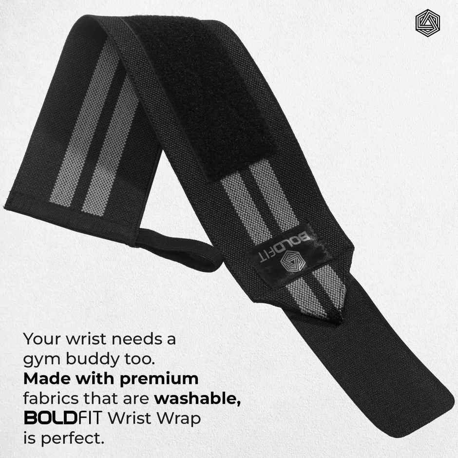 Boldfit Wrist Support Band, Wrist Band, Gym Support Band