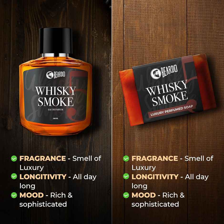 Beardo Men Whisky Smoke Soap