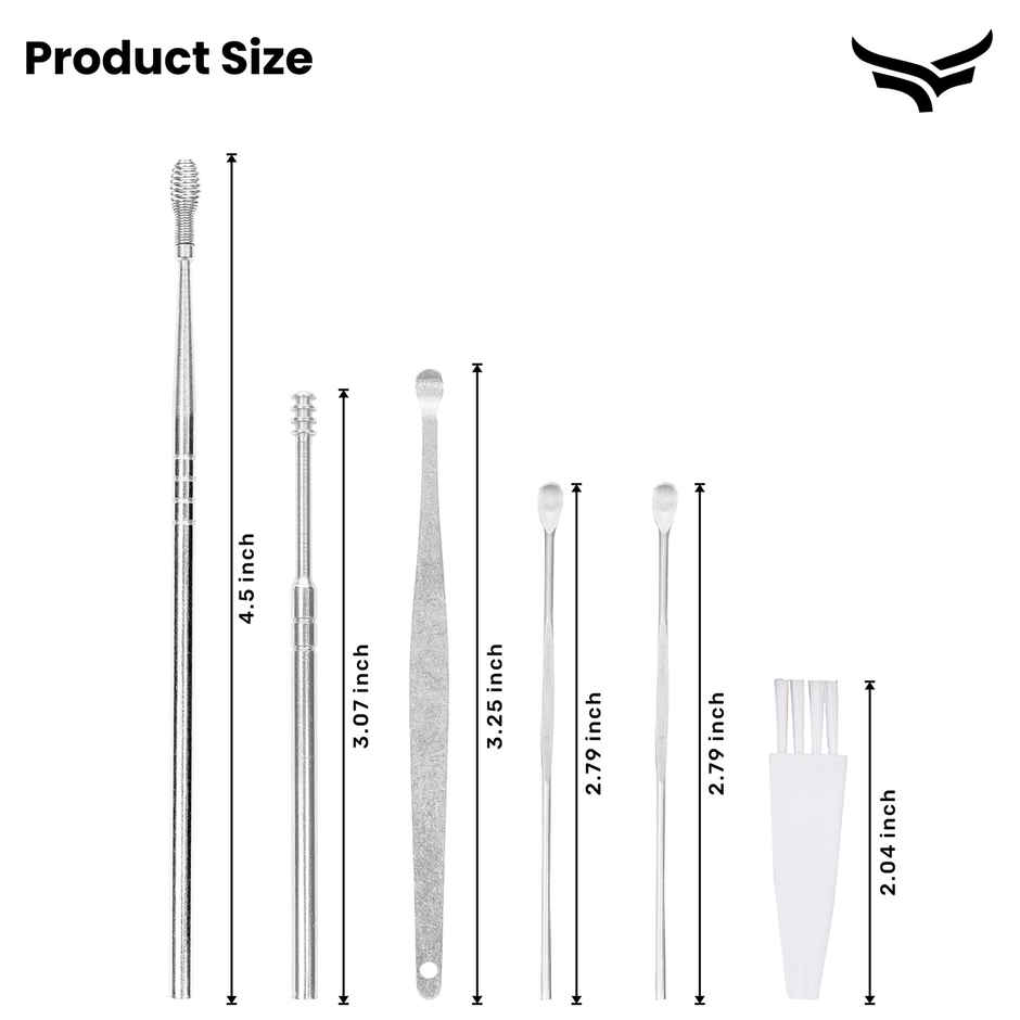 Xtrim Reusable Ear Wax Cleaner Tool Kit