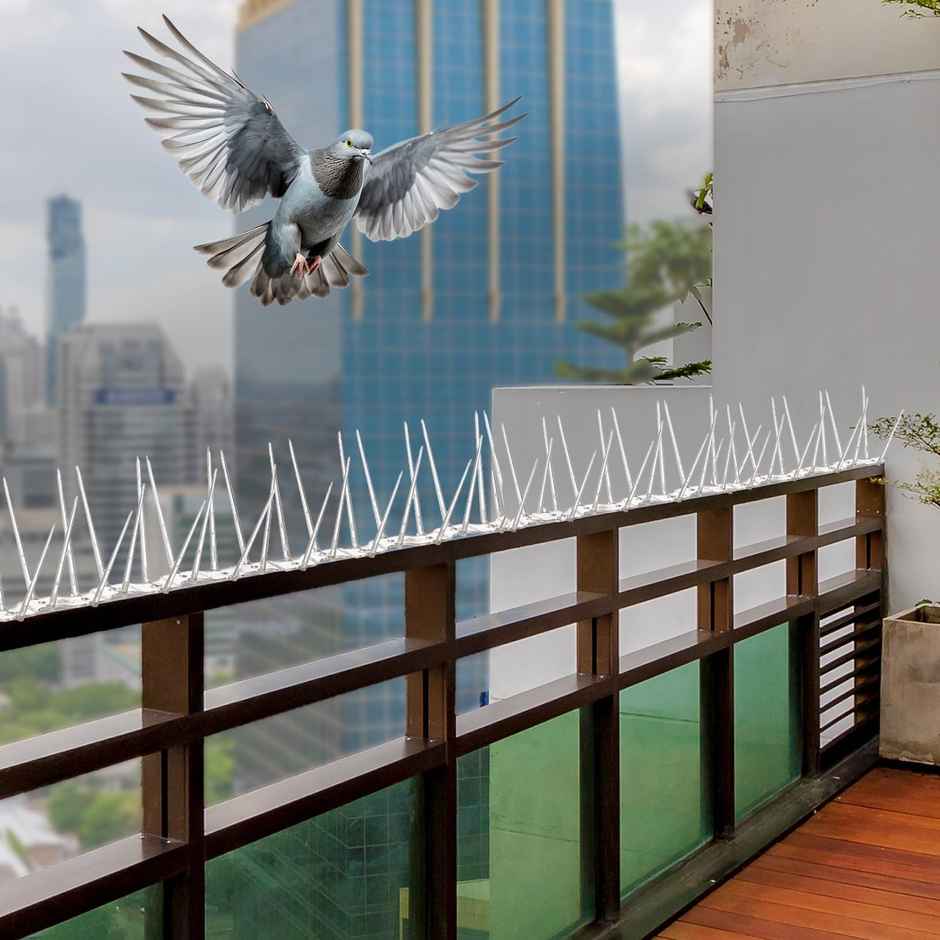 Amazinghind Bird Spike & Pigeon Control Spikes for Balcony