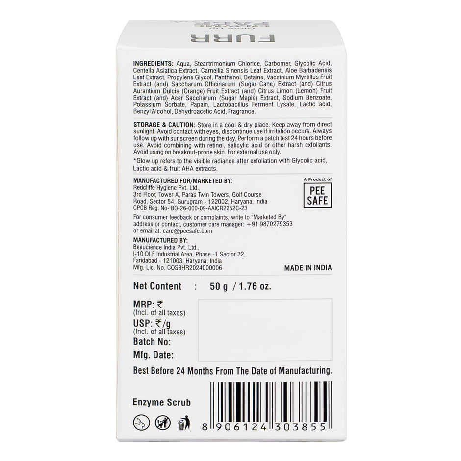 FURR Glow Up Enzyme Face Scrub