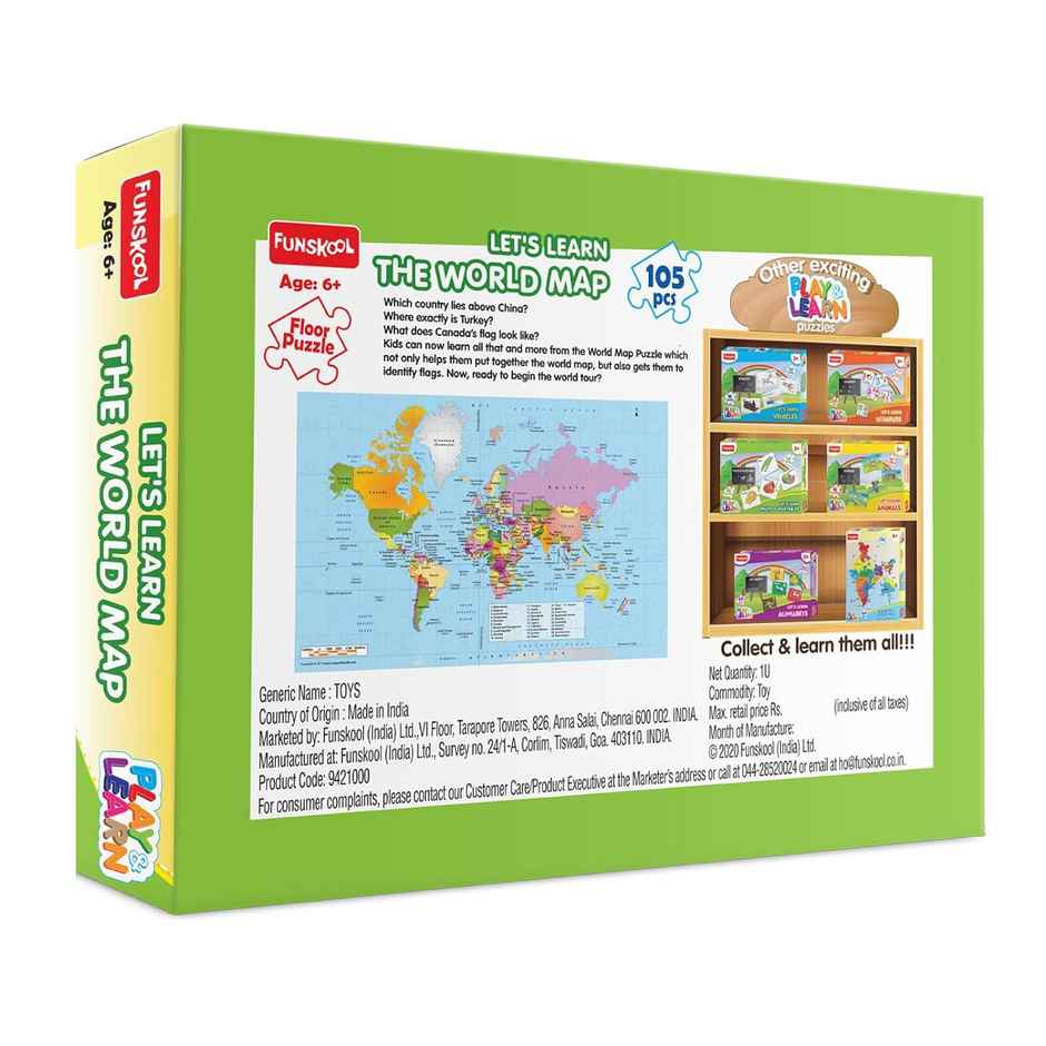 Funskool World Map Puzzles