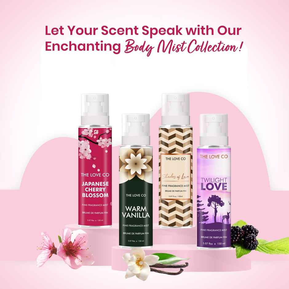 The Love Co. Japanese Cherry Blossom Body Mist