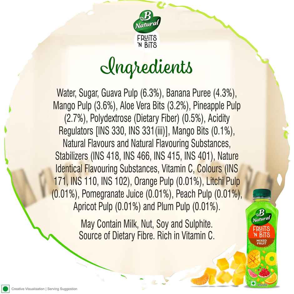 B Natural - Fruits 'N Bits - Mixed Fruit Juice