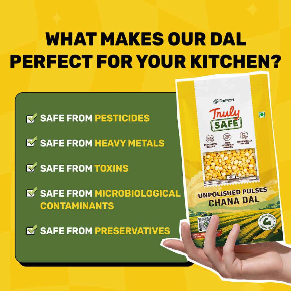 Truly Safe Chana Dal | Unpolished Dal