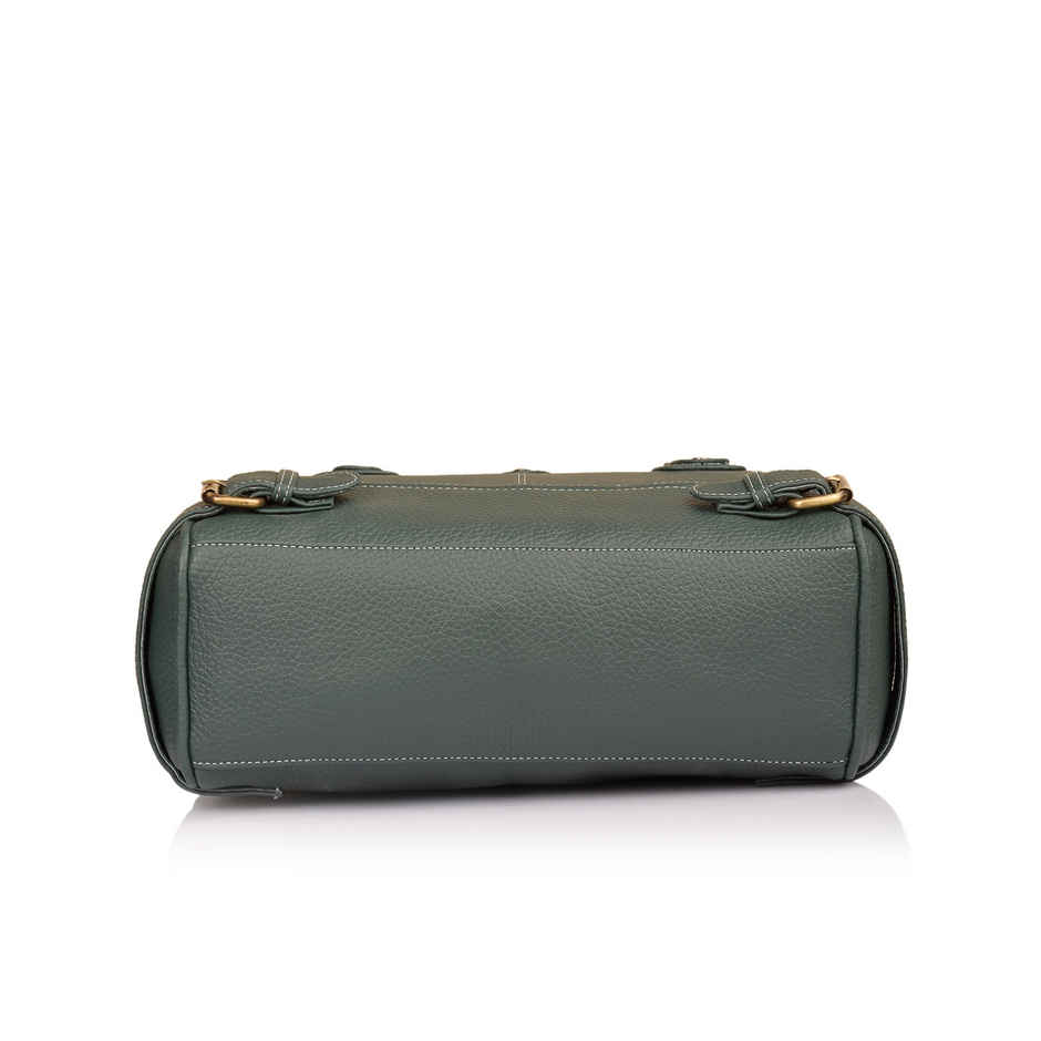 Fostelo Women's Vegan Leather Nightingale Handbags Shoulder Hobo Bag Ladies Purse | Green | Large