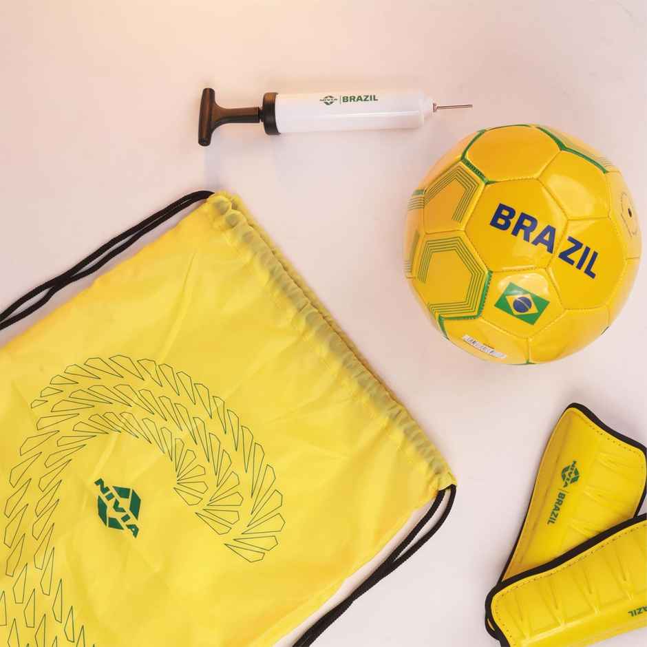 Nivia football combo | Size-5 | Brazil