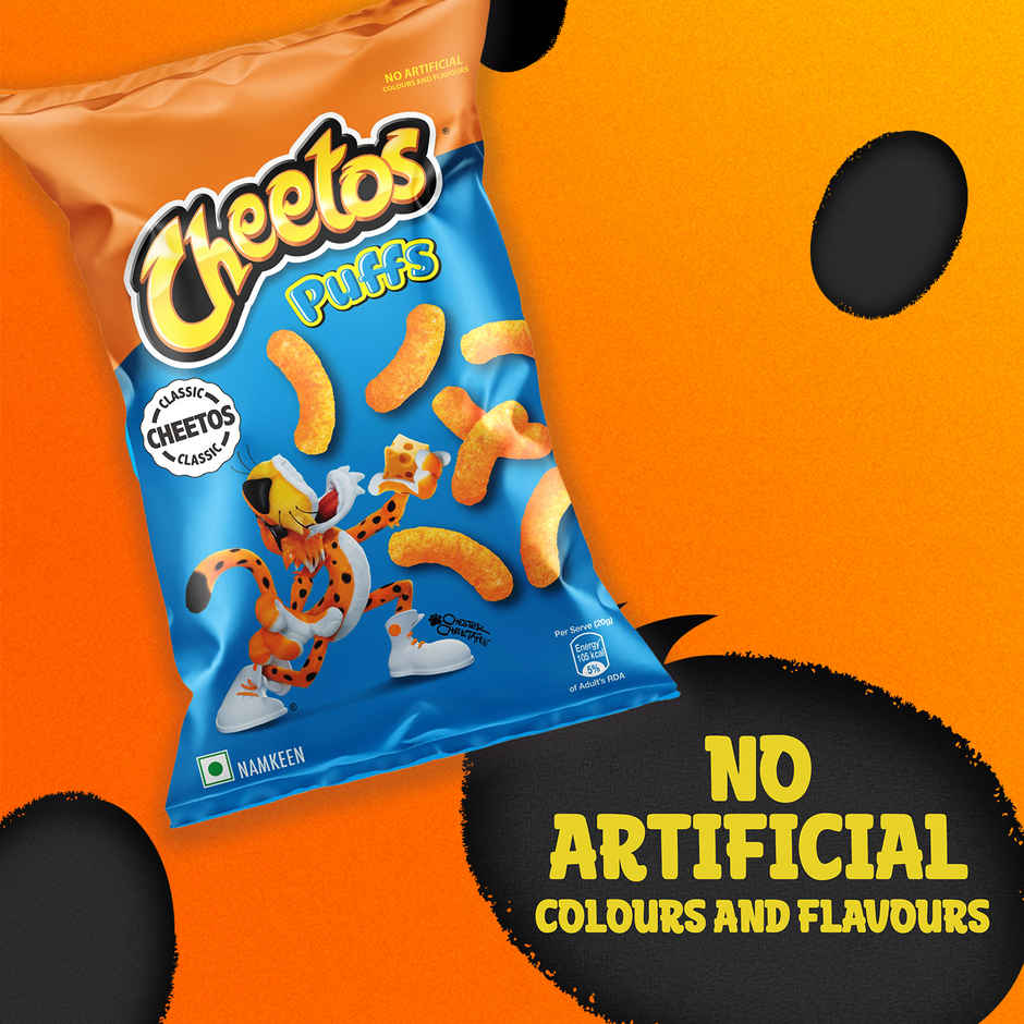 Cheetos Classic Puffs, Cheese Flavoured Corn Chips, Party Snacks Combo