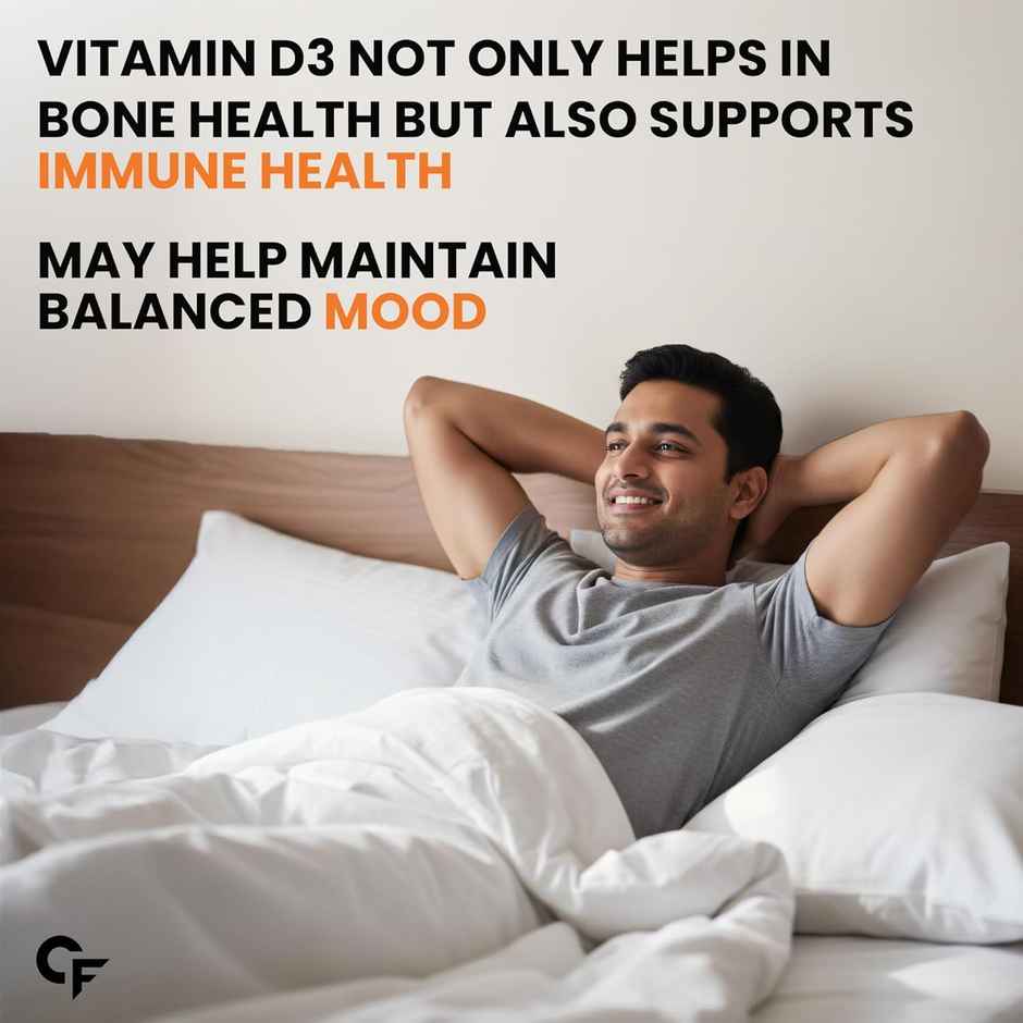 Carbamide Forte Vitamin D Tablets | Vitamin D3 K2 - 60 tablets