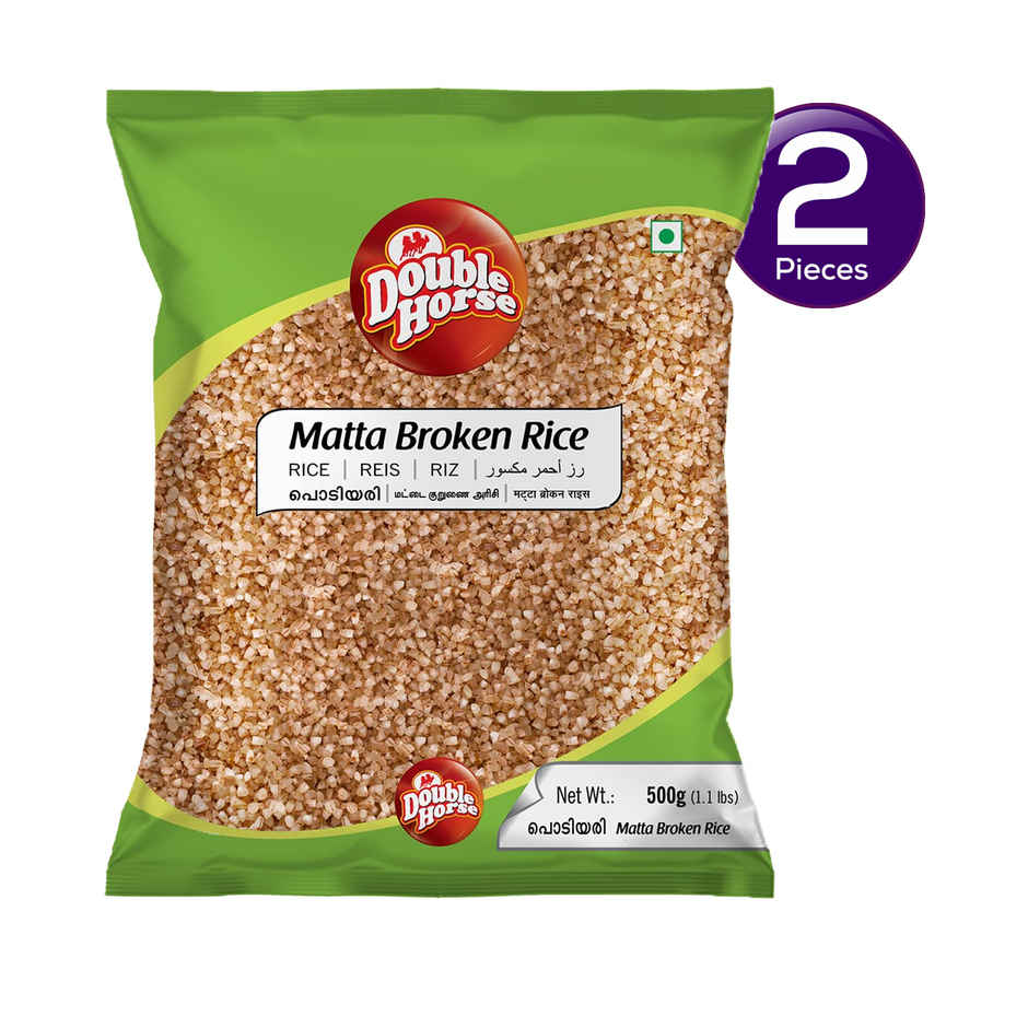 Double Horse Matta Broken Rice Combo