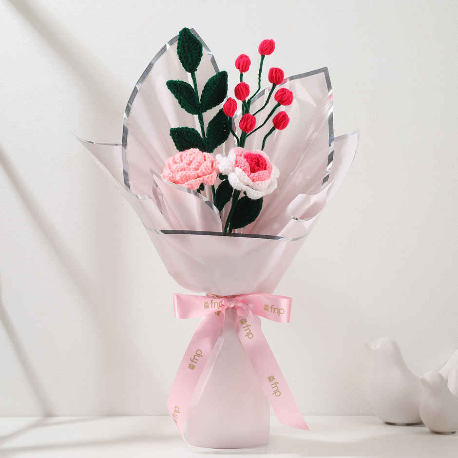 Crochet Flower Petal Poetry Bouquet | FNP