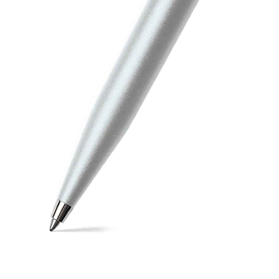 Sheaffer VFM Gift Set Ballpoint Pen | Chrome Plated Trims | Strobe Silver | Small Notebook