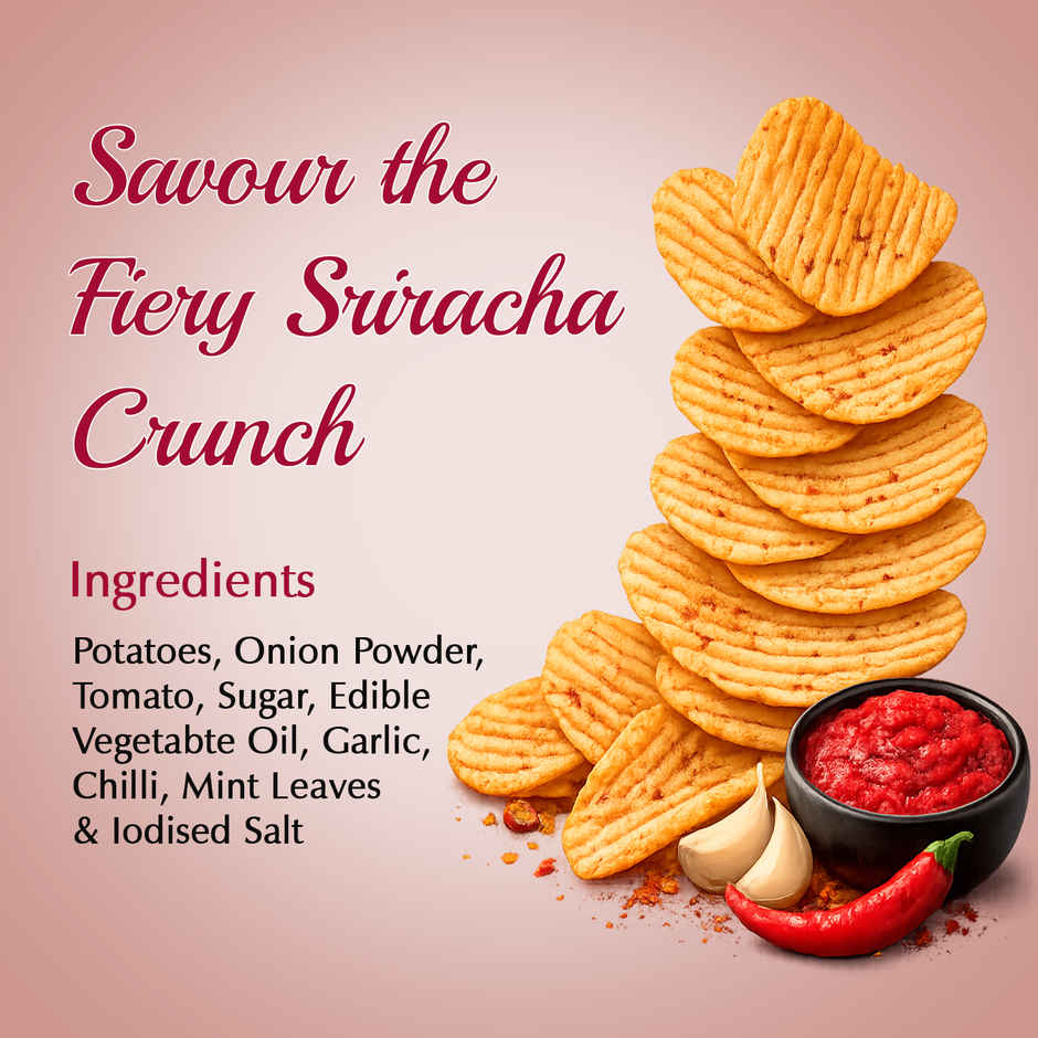 Haldiram Chips - Sizzling Sriracha