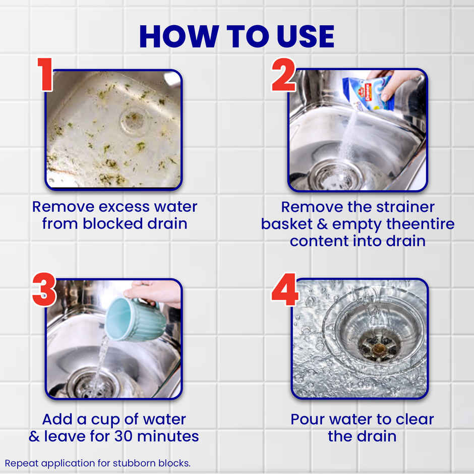 Kiwi Dranex Drain Cleaner Powder