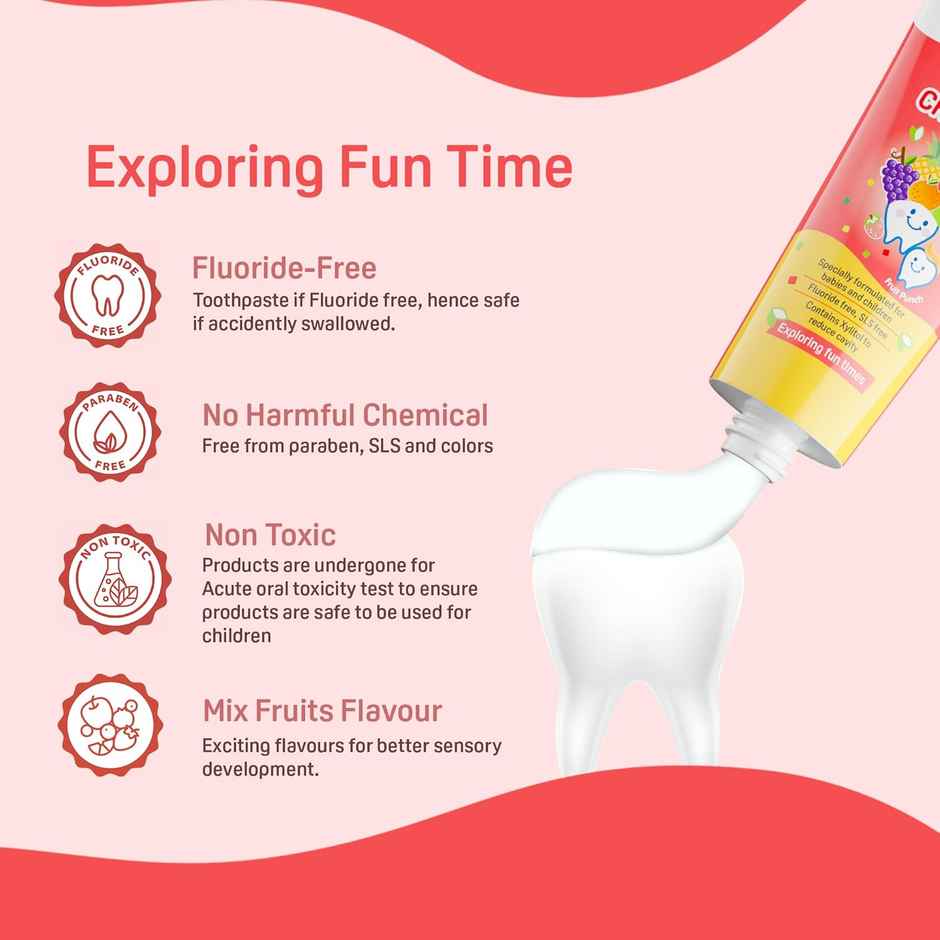 Pigeon Toothpaste For Children Fruit Punch