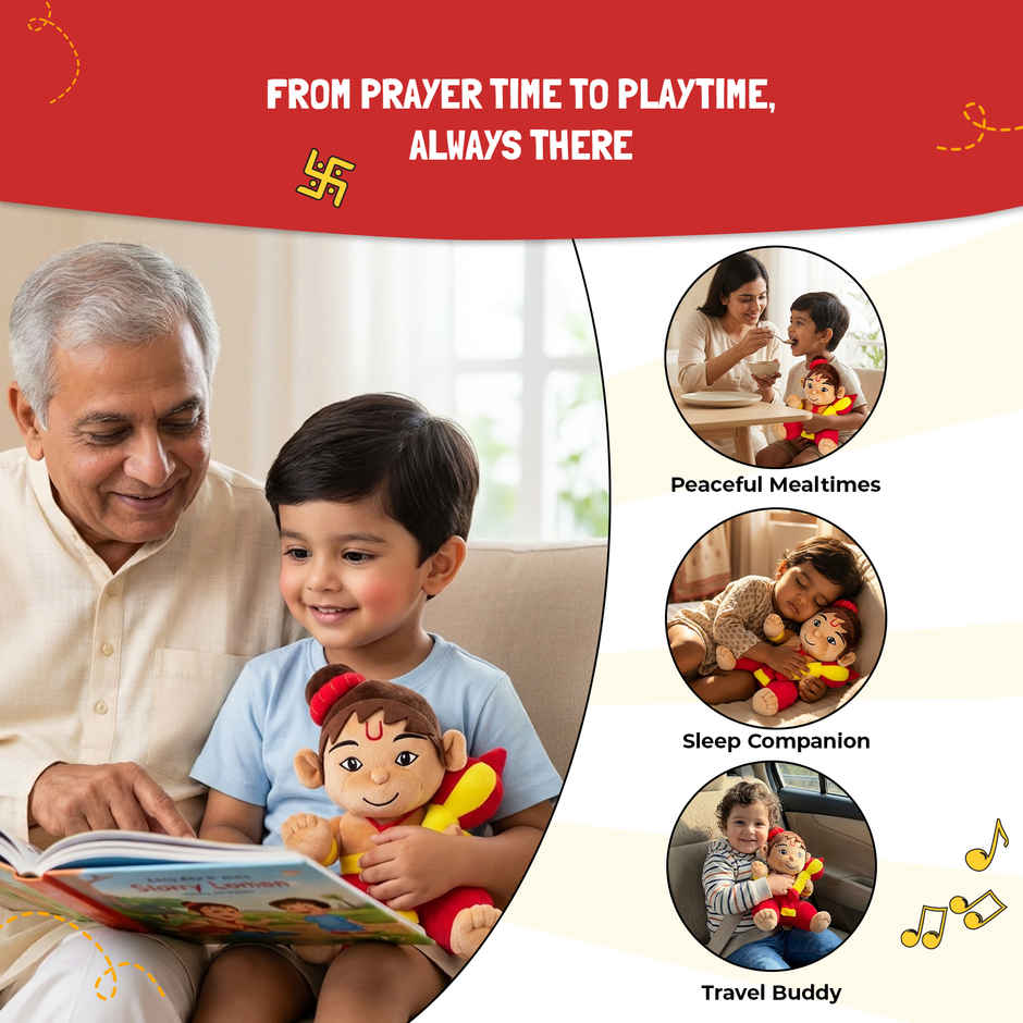 Panda's Box Mantra Chanting Baby Hanuman | Medium