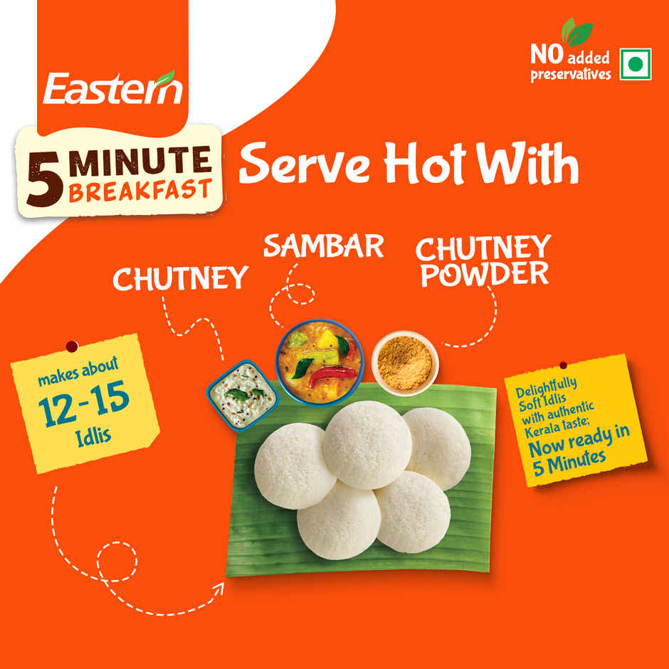 Eastern 5 Min Instant Breakfast Idli Ready Mix