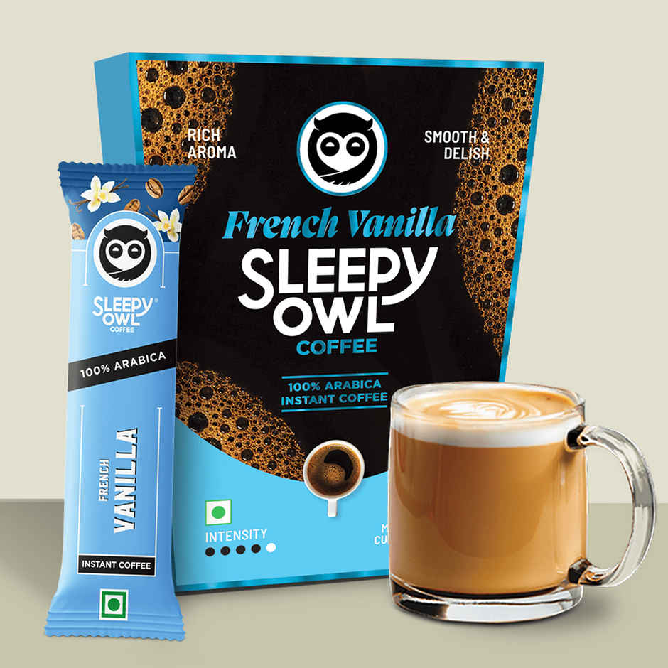Sleepy Owl French Vanilla 100% Arabica Instant Coffee