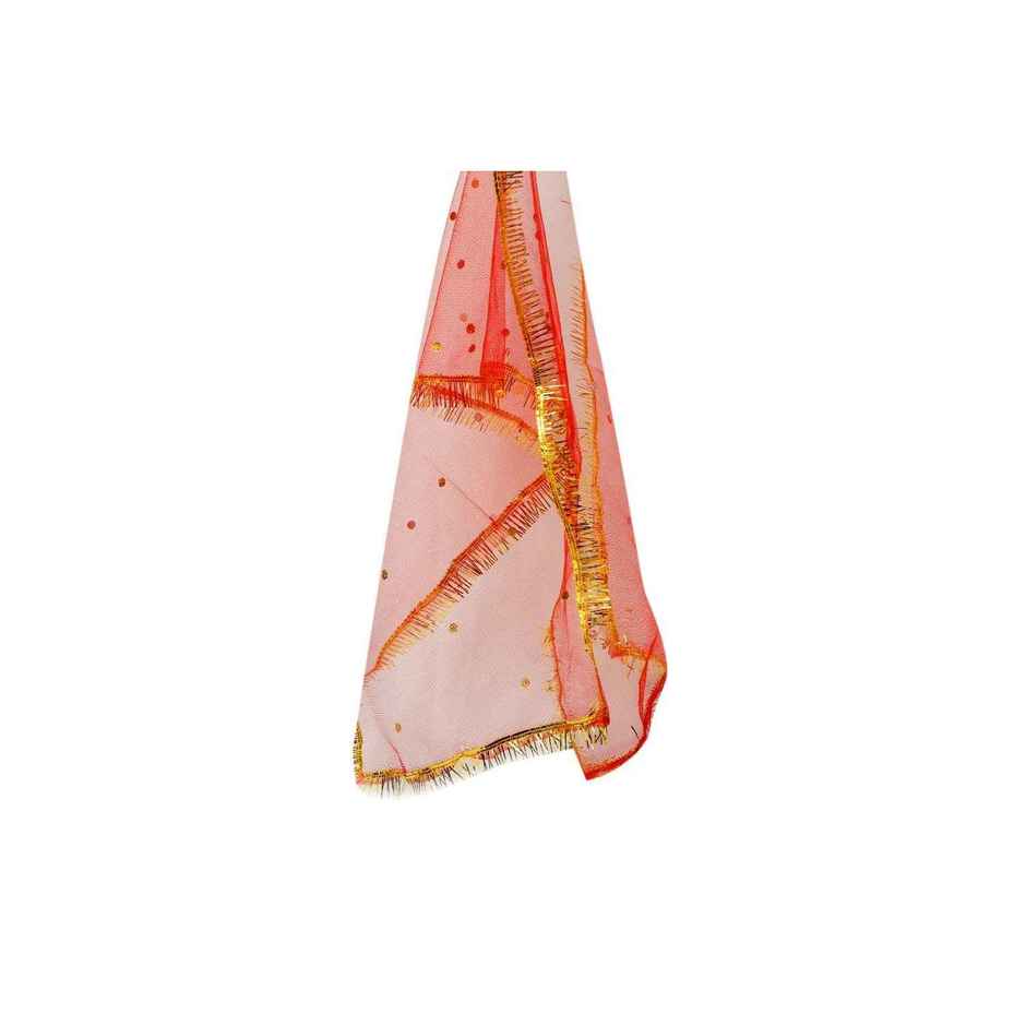 Divine Vibes Mata Rani Chunri - Red | One Size