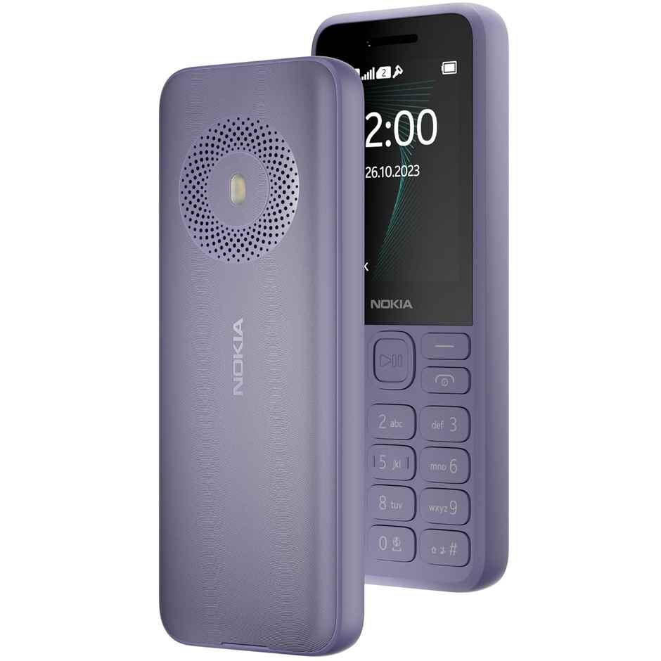 Nokia 130 Music Dual Sim Keypad Mobile | 2.4" Display | 1450 mAh Battery | Purple