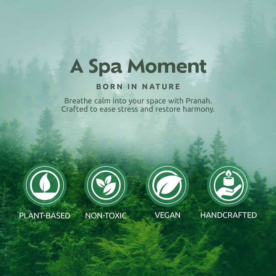 Pranah Senses | Forest Spa | Scented Candle