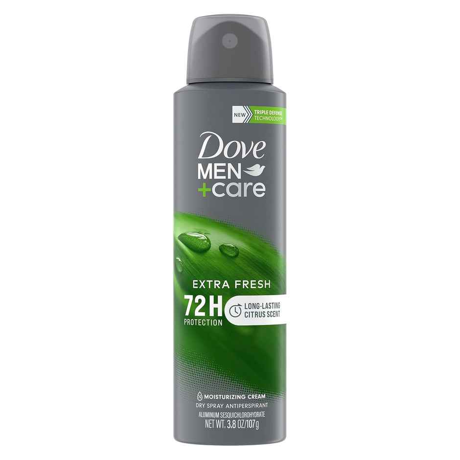 Dove Men+Care Extra Fresh Dry Spray Antiperspirant | 72H Protection