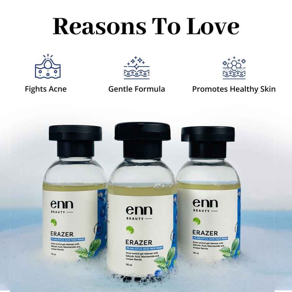 Enn Beauty Acne Control Face Wash | Gel Cleanser | 2% Salicylic Acid
