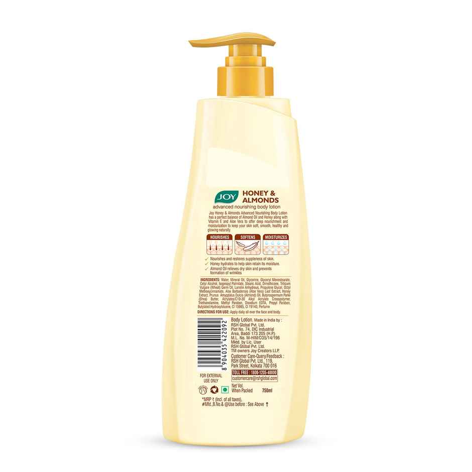 Joy Honey & Almonds Advanced Nourishing Body Lotion