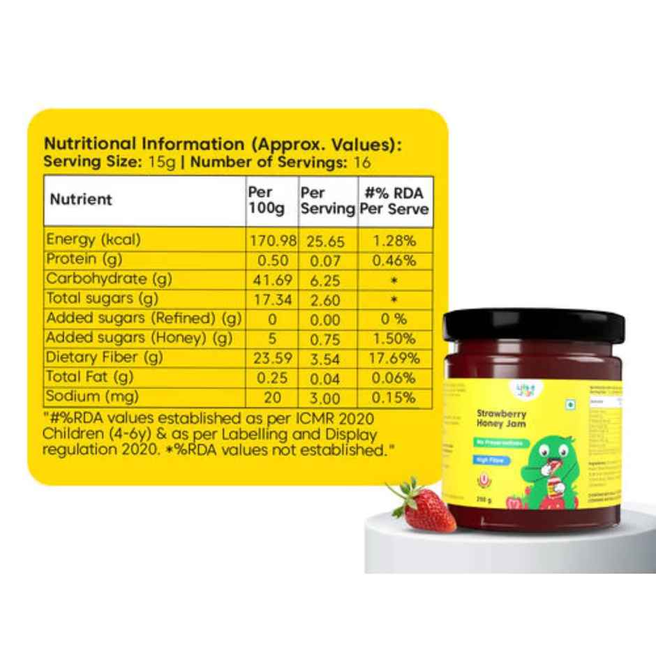 Little Joys Strawberry Honey Jam | No Added Sugar & Preservatives