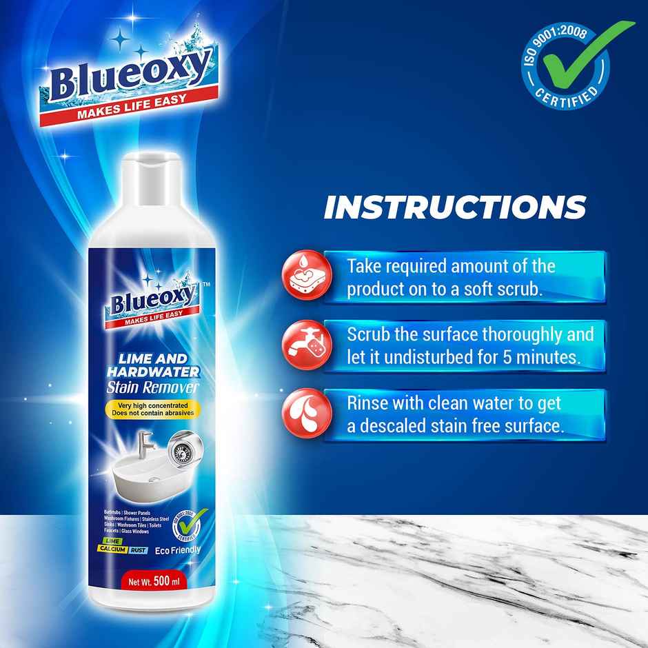 Blueoxy High-Performance Lime, Rust & Calcium Stain Remover