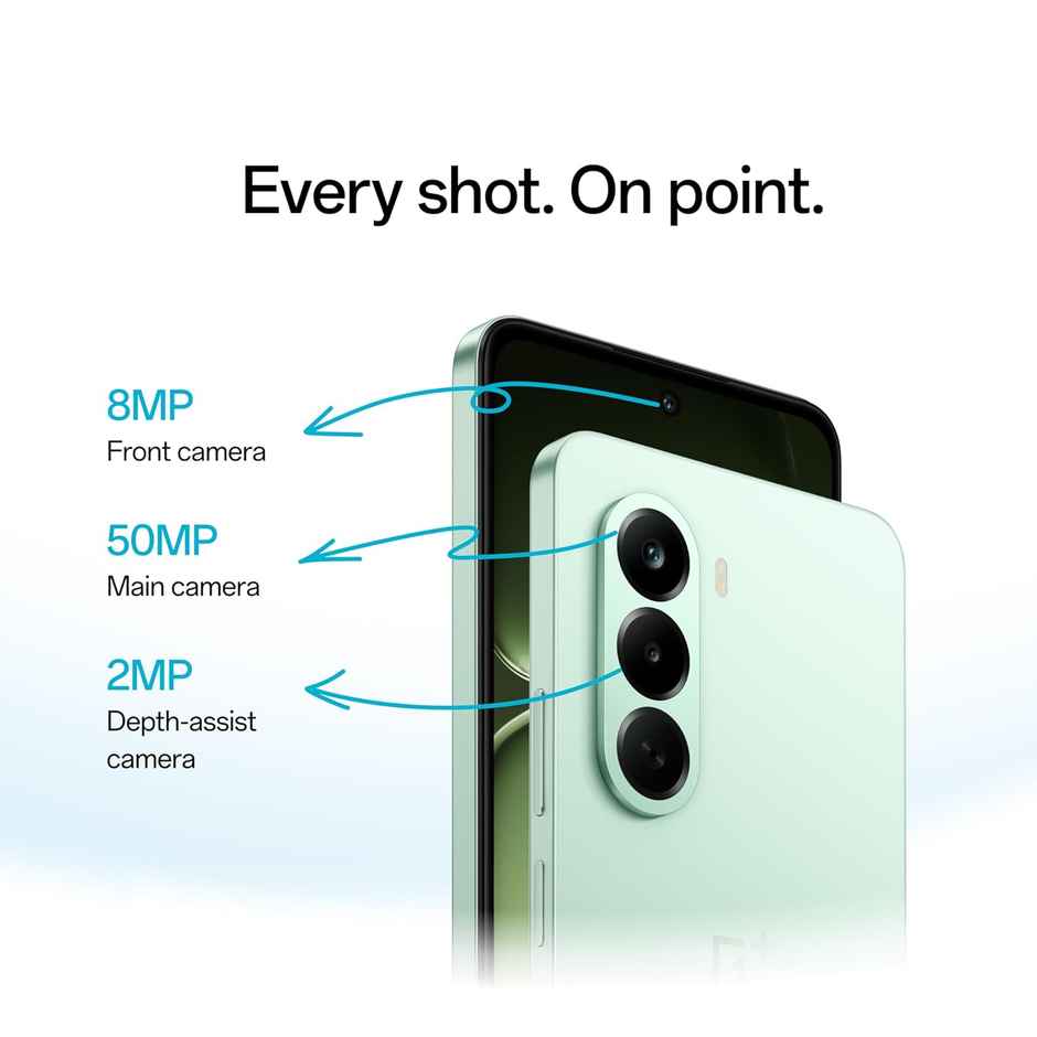 OnePlus Nord CE6 Lite 5G | 8GB RAM + 128GB Storage | Vivid Mint