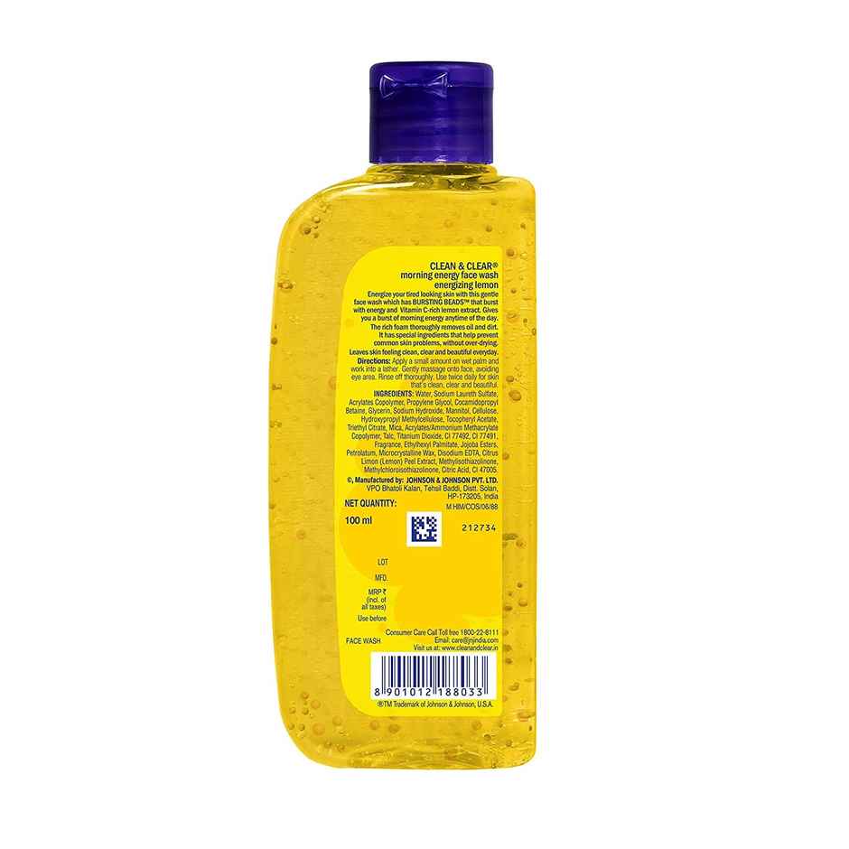 Clean & Clear Morning Energy Lemon Face Wash