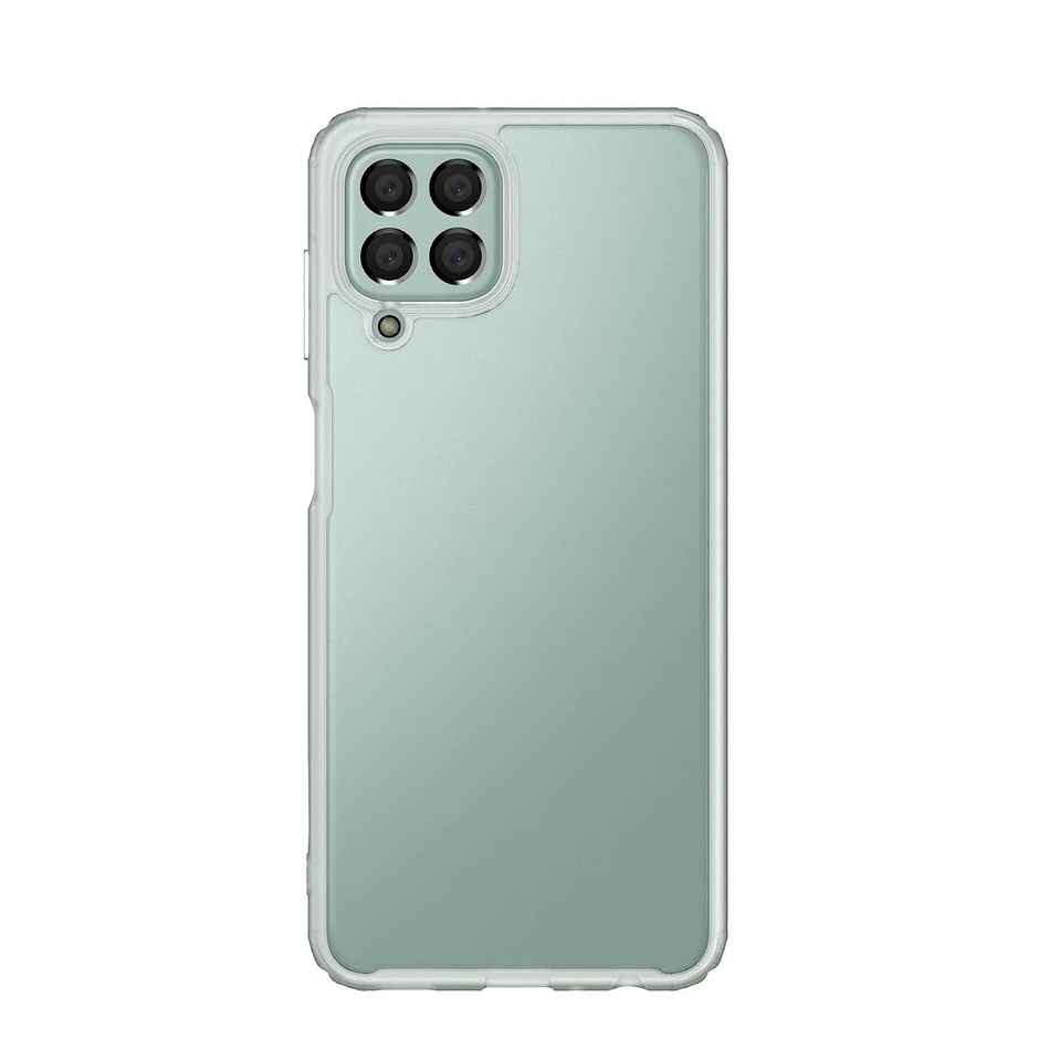 Kapaver Samsung Galaxy M33 5g Back Cover Case | Frosted - White
