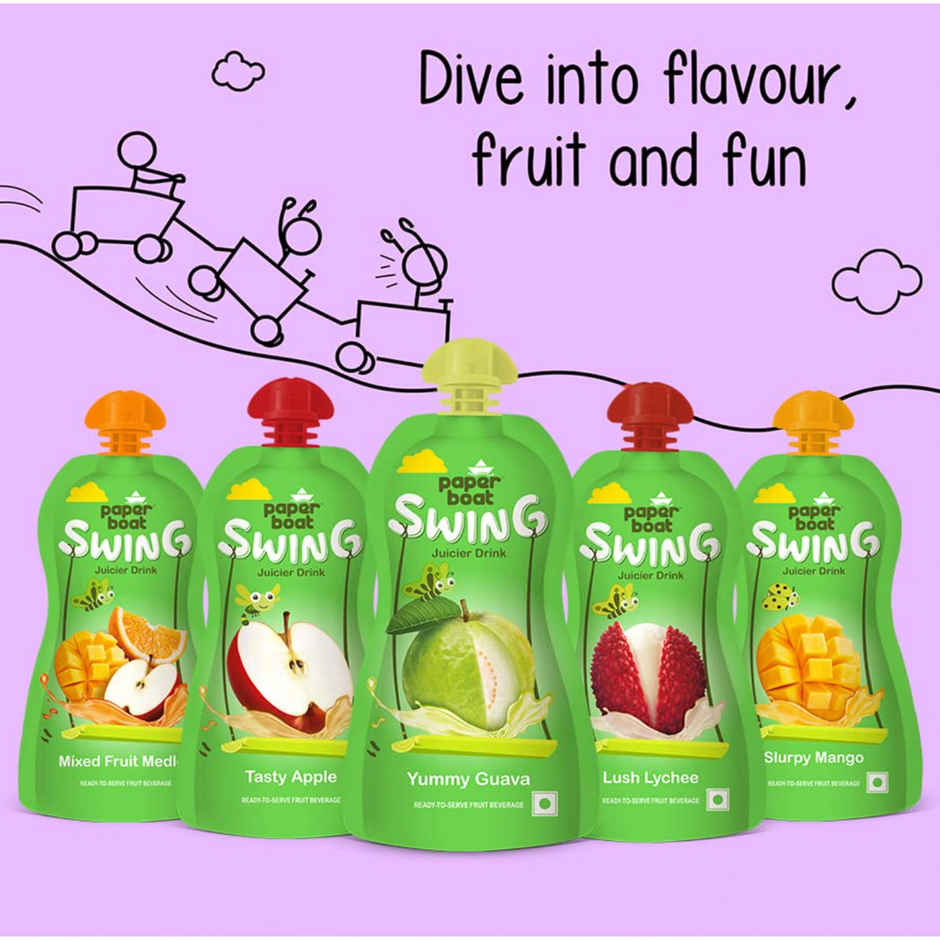 Paper Boat Swing Juicier Drink Yummy Guava Juice