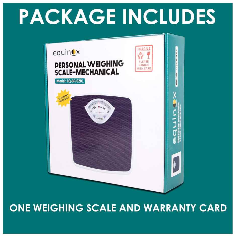 Equinox EQ-BR-9201 Personal Weighing Scale