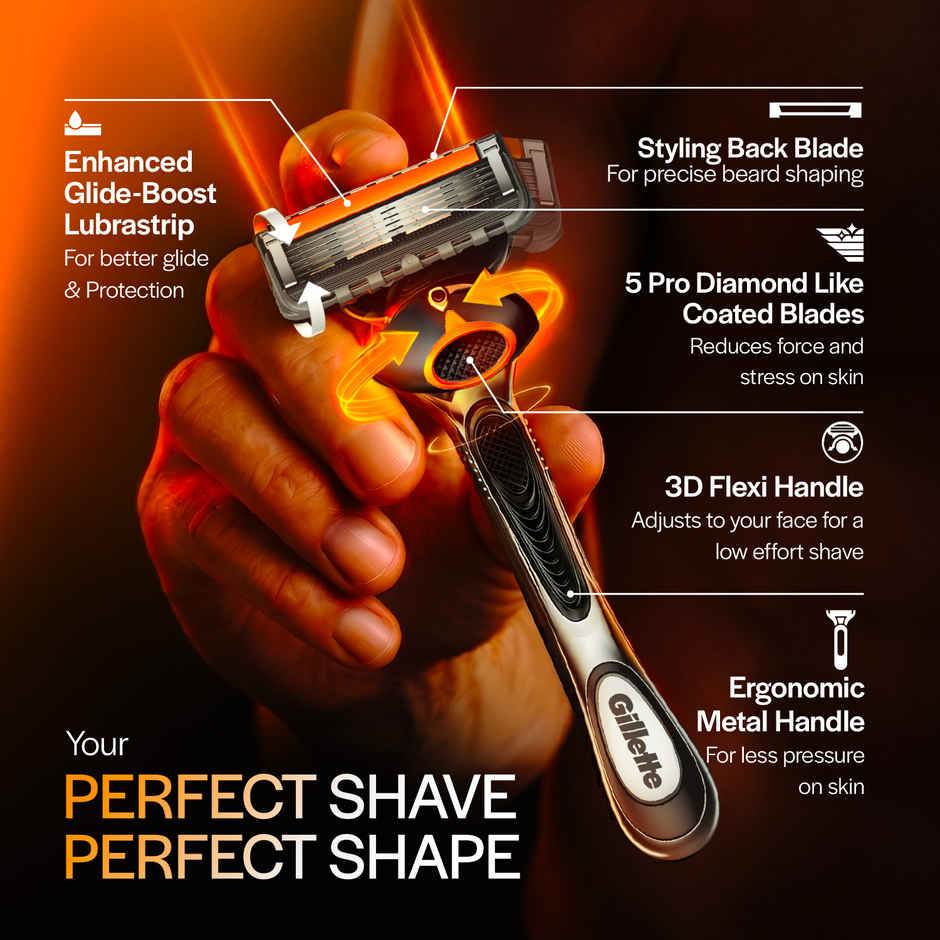 Gillette Fusion Proglide Razor for Men | Pack of 1
