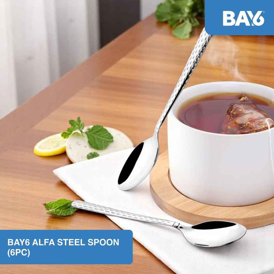 BAY6 Alfa Steel Regular Spoon | 6pc