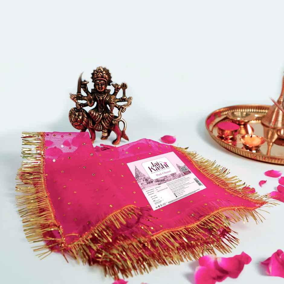 Jai Kashi Chunri - Pink | 15 x 30 inch