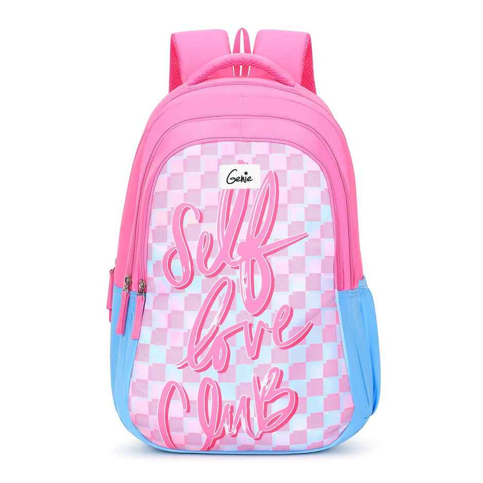 Genie Adore School Bag For Girls. Pink Backpack For Women