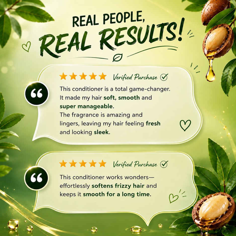 Herbal Essences Moroccan Argan Oil Shampoo For Frizz Free (400ml) & Herbal Essences Argan Oil Of Morocco Conditioner- For Hair Repair (400ml) Combo