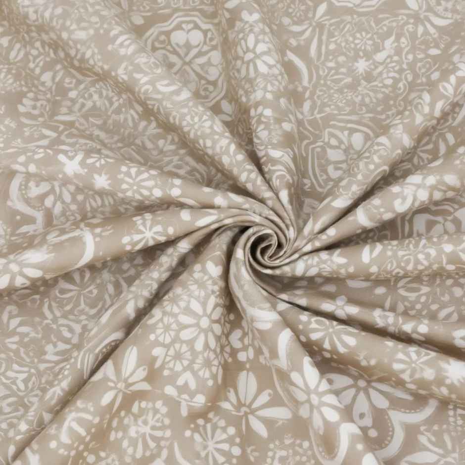 Status Crown Superfine Microfiber Single Bedsheet | Tuscan Taupe | 150 x 220 cm