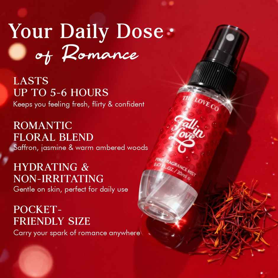 The Love Co Fall in Love Body Mist