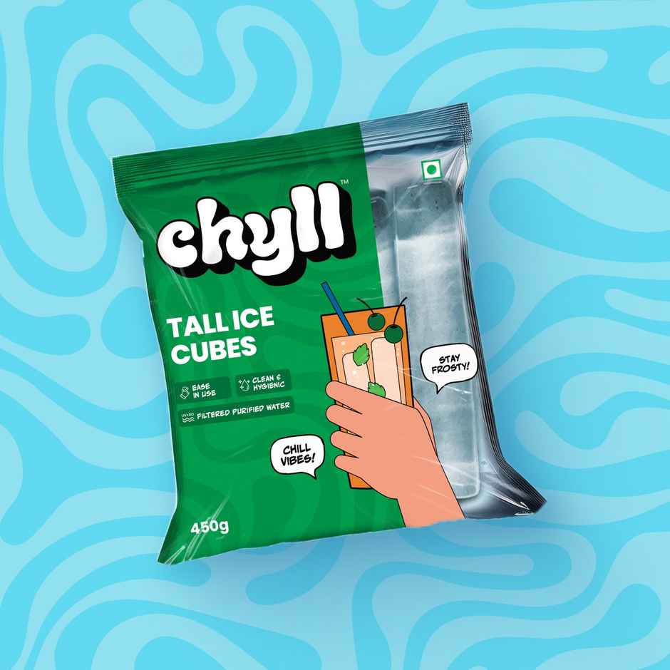 Chyll Tall Glass Ice | Filtered Purified Water